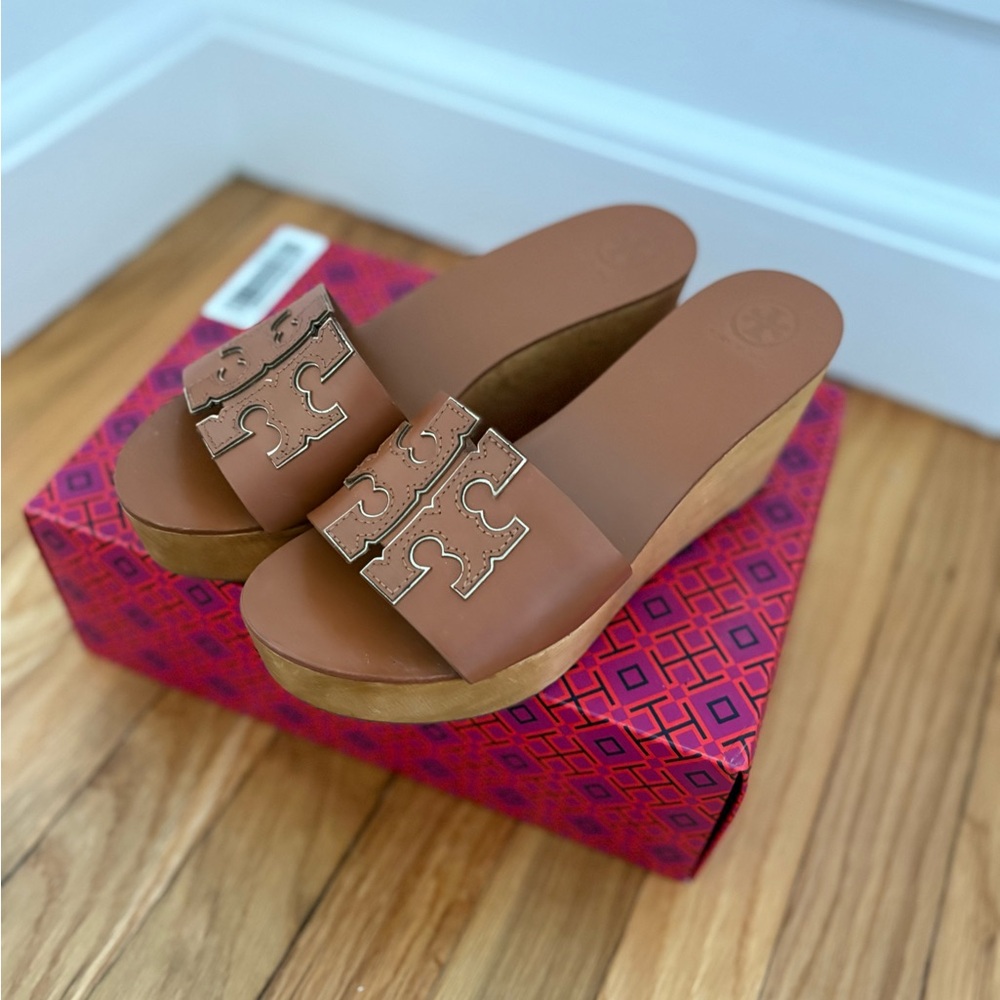 Tory Burch Ines 80mm Wedge Slide - 8